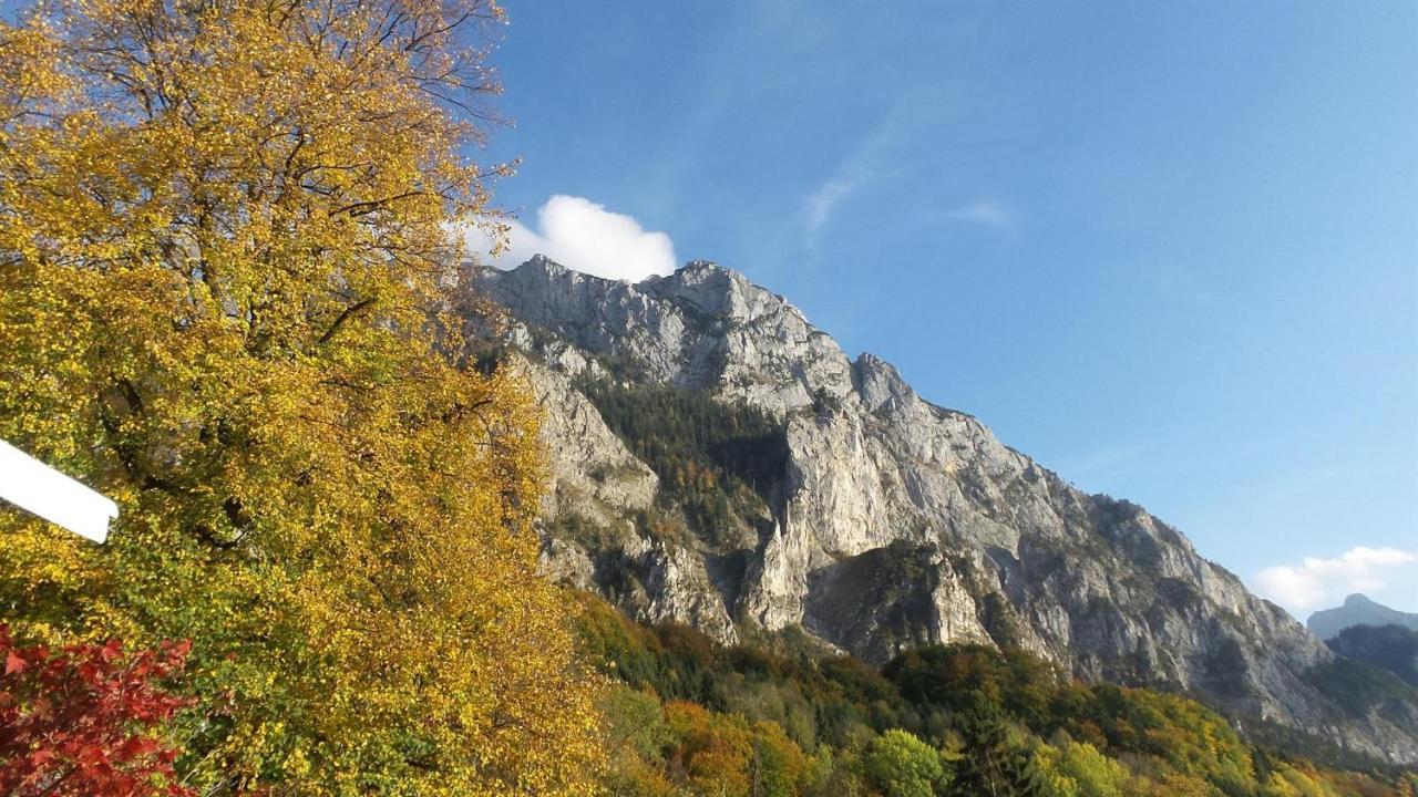 Wolfis Traunseeblick - Mit Kostenlosem Parkplatz Direkt An Der Unterkunft กมุนเดน ภายนอก รูปภาพ